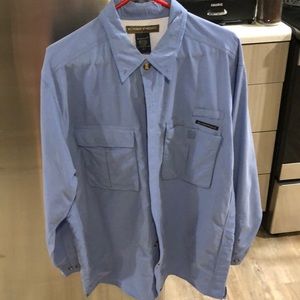 Exofficio Blue Button Down